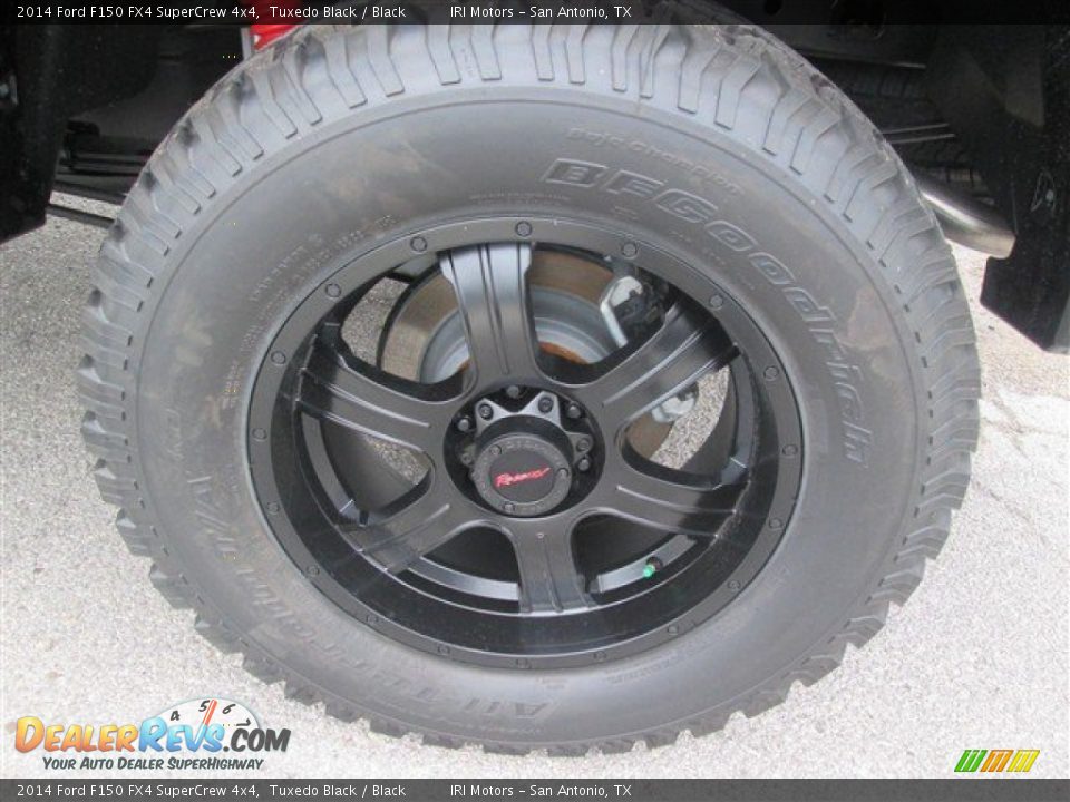 2014 Ford F150 FX4 SuperCrew 4x4 Tuxedo Black / Black Photo #7