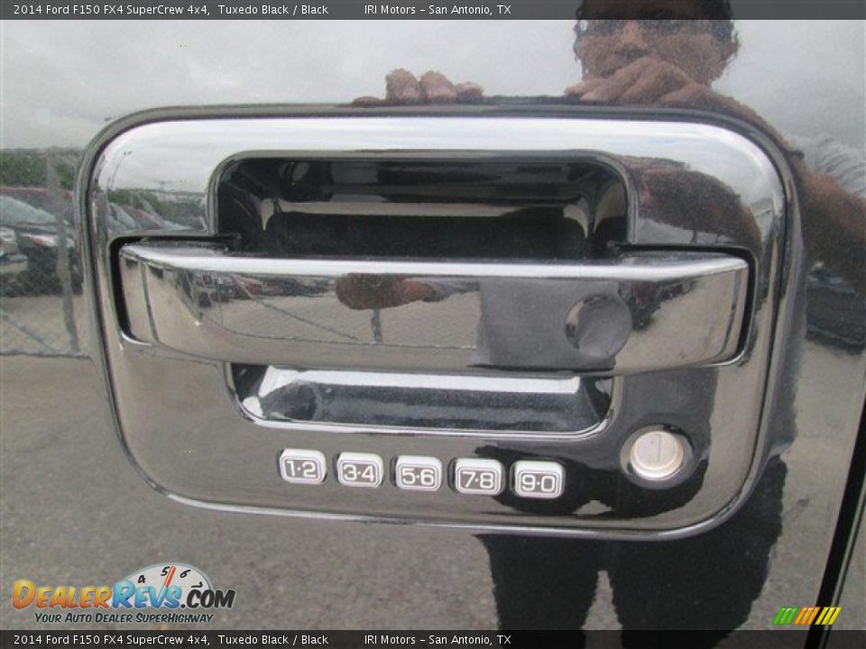 2014 Ford F150 FX4 SuperCrew 4x4 Tuxedo Black / Black Photo #8