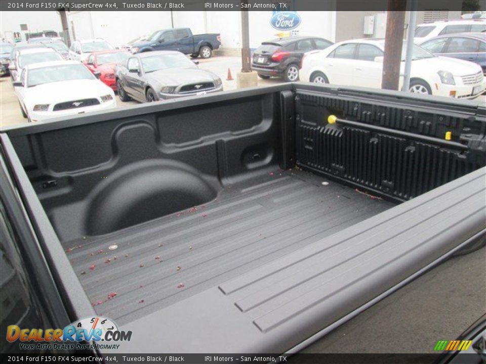 2014 Ford F150 FX4 SuperCrew 4x4 Tuxedo Black / Black Photo #12