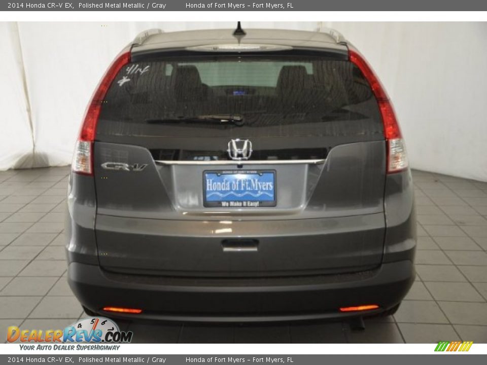 2014 Honda CR-V EX Polished Metal Metallic / Gray Photo #6