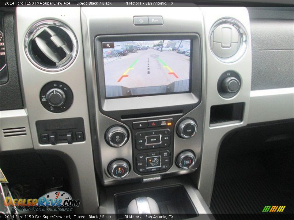 2014 Ford F150 FX4 SuperCrew 4x4 Tuxedo Black / Black Photo #13