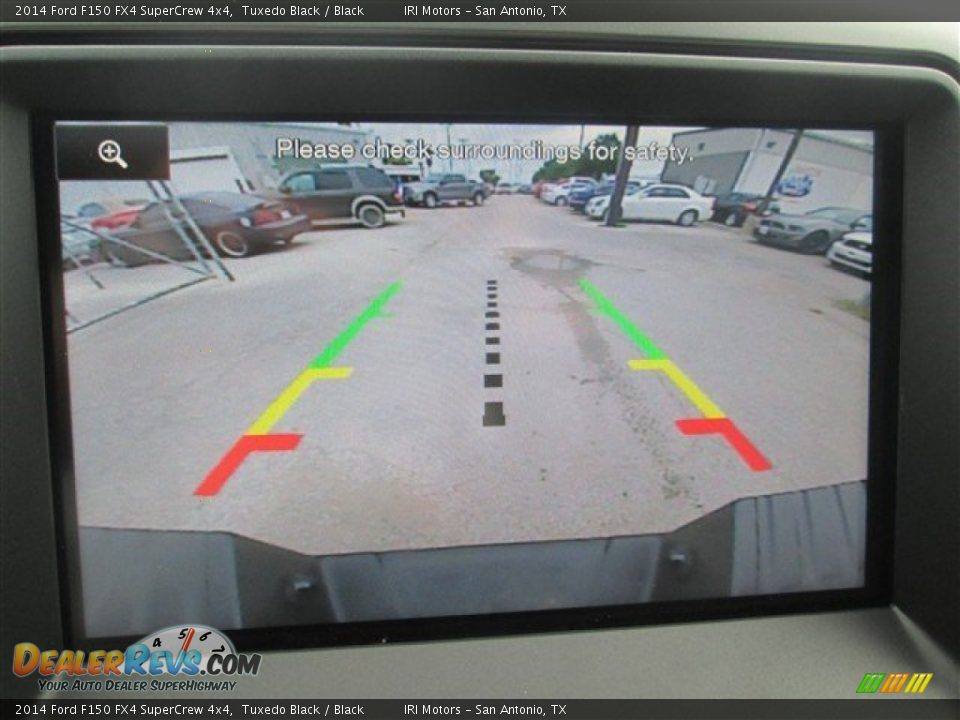 2014 Ford F150 FX4 SuperCrew 4x4 Tuxedo Black / Black Photo #14