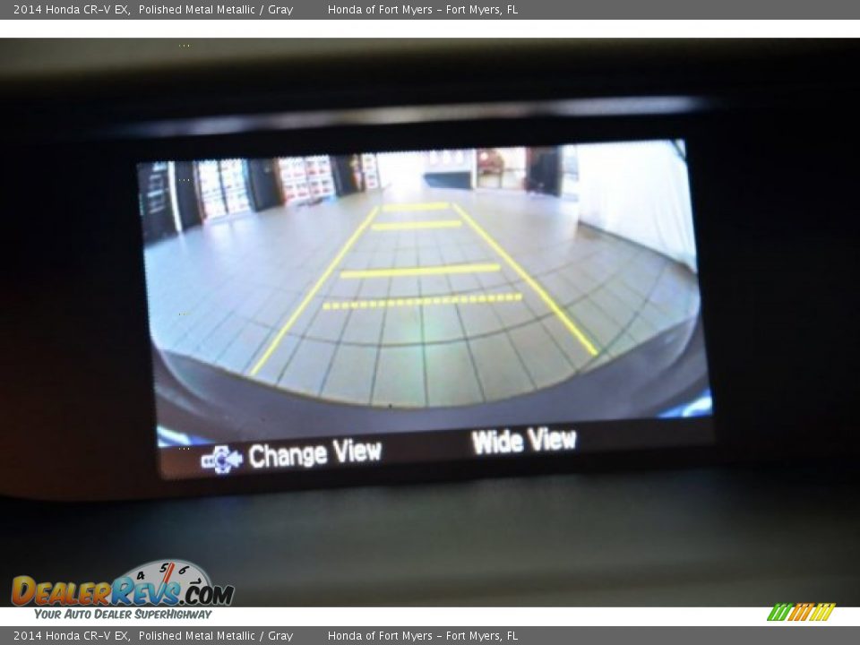 2014 Honda CR-V EX Polished Metal Metallic / Gray Photo #12