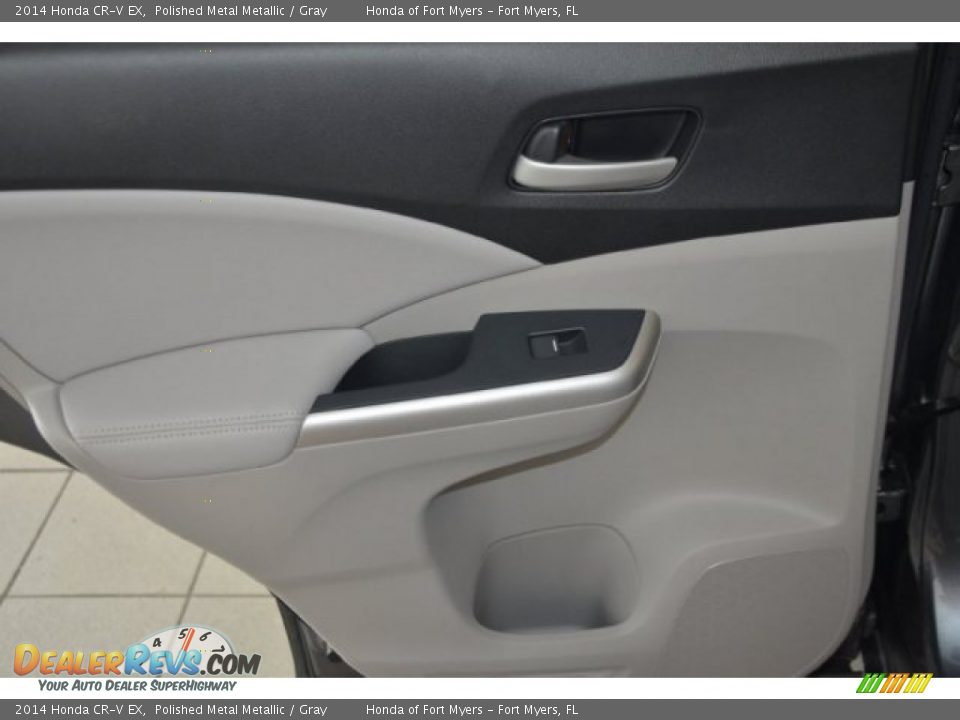 2014 Honda CR-V EX Polished Metal Metallic / Gray Photo #18