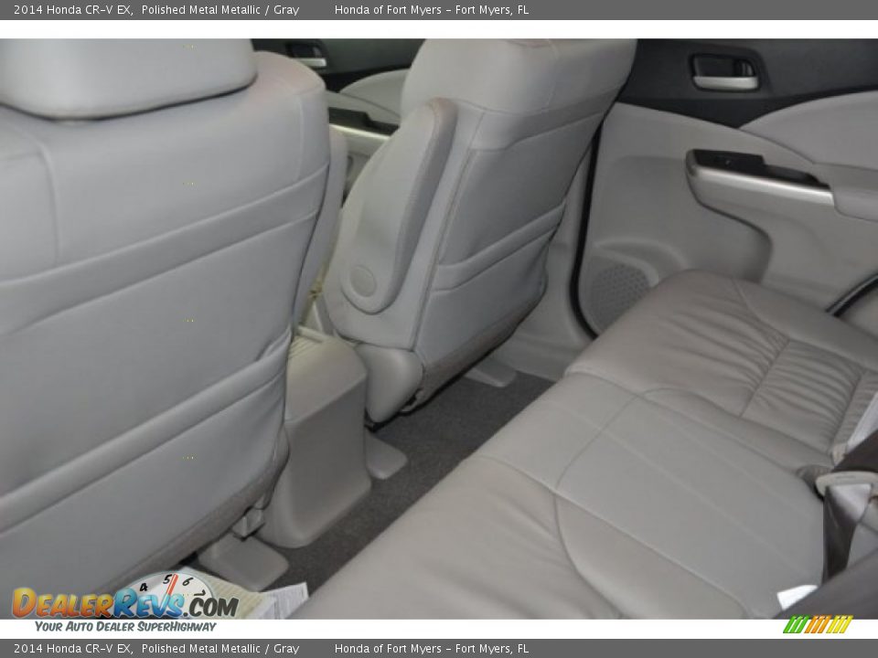 2014 Honda CR-V EX Polished Metal Metallic / Gray Photo #19