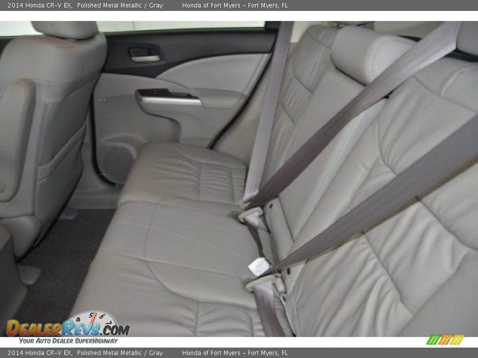 2014 Honda CR-V EX Polished Metal Metallic / Gray Photo #20