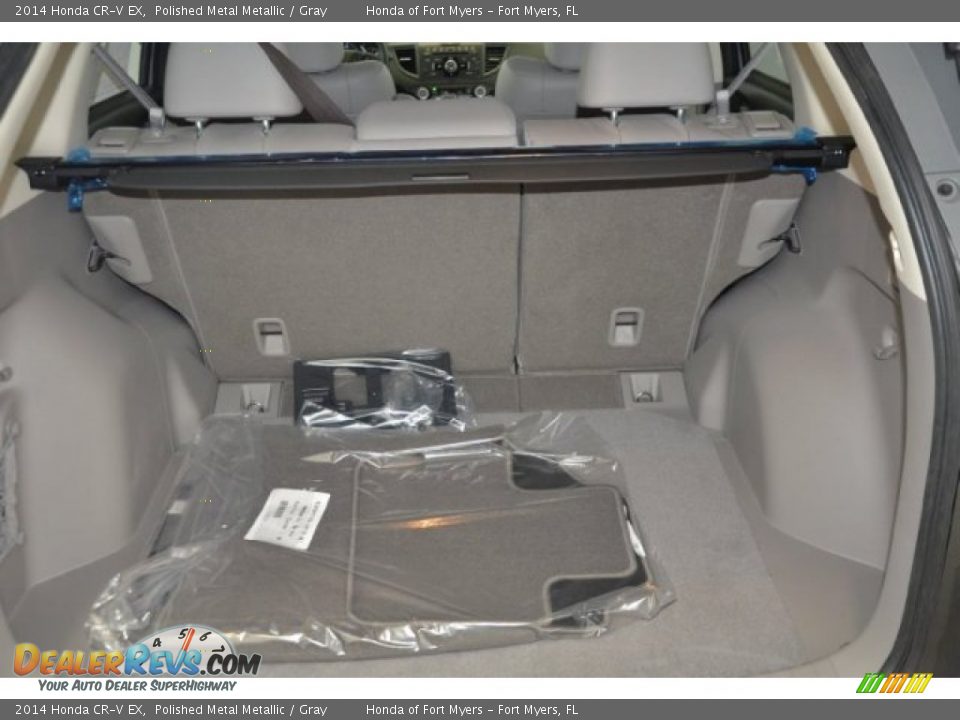 2014 Honda CR-V EX Polished Metal Metallic / Gray Photo #21