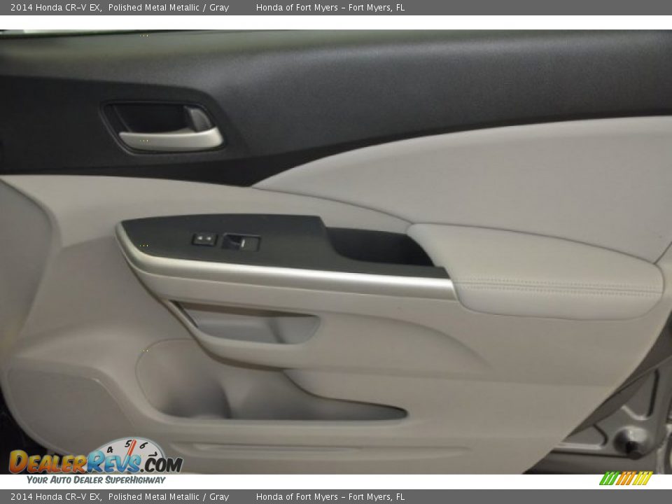 2014 Honda CR-V EX Polished Metal Metallic / Gray Photo #22