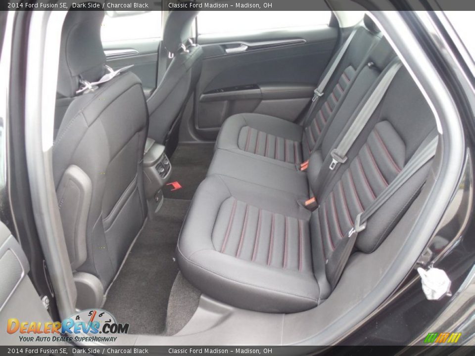 2014 Ford Fusion SE Dark Side / Charcoal Black Photo #4