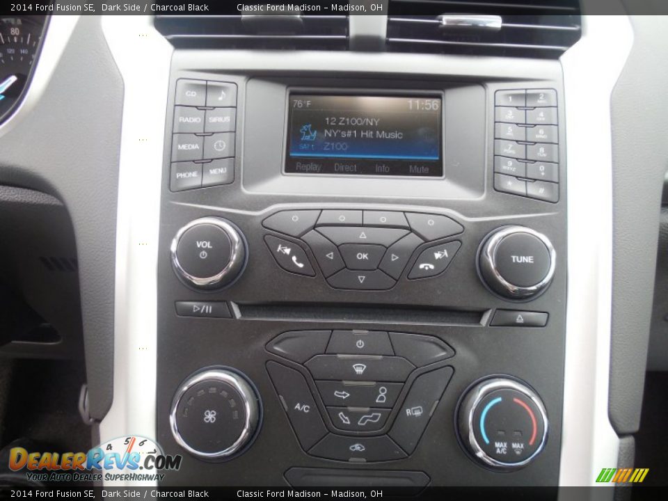 2014 Ford Fusion SE Dark Side / Charcoal Black Photo #6