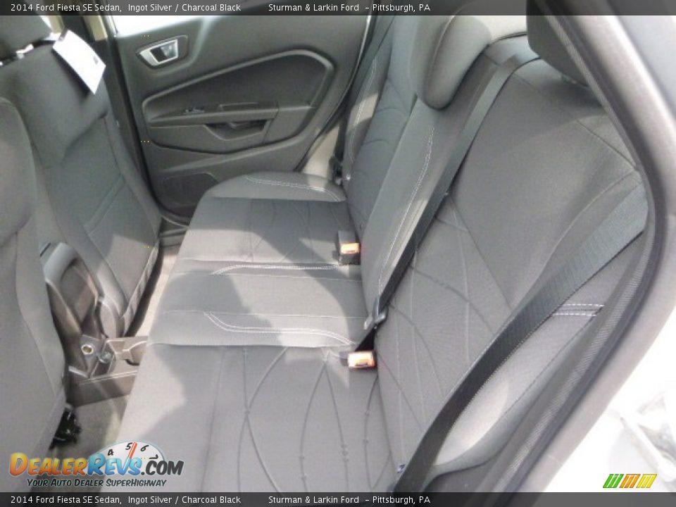 2014 Ford Fiesta SE Sedan Ingot Silver / Charcoal Black Photo #9