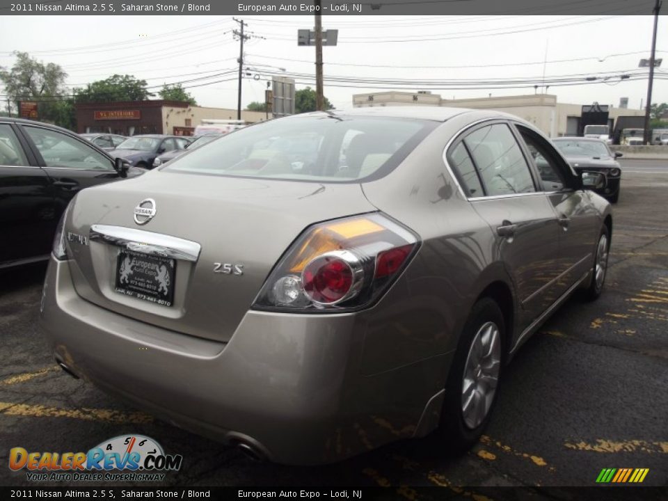 2011 Nissan Altima 2.5 S Saharan Stone / Blond Photo #3