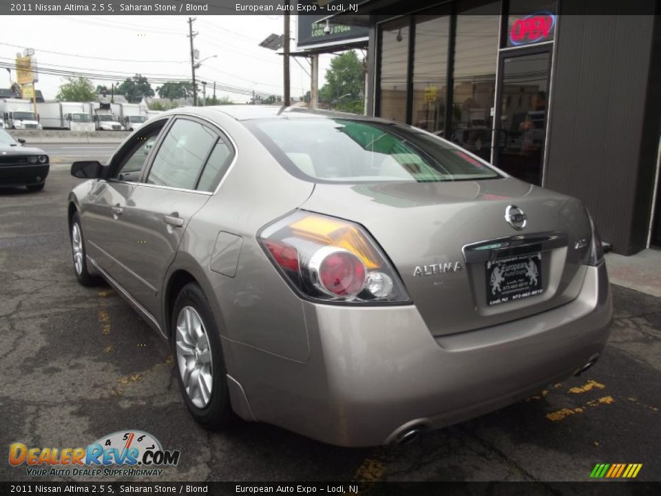 2011 Nissan Altima 2.5 S Saharan Stone / Blond Photo #4