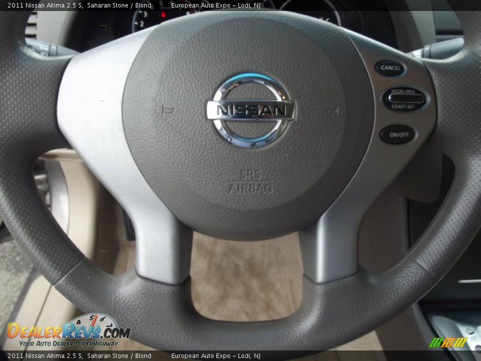 2011 Nissan Altima 2.5 S Saharan Stone / Blond Photo #16