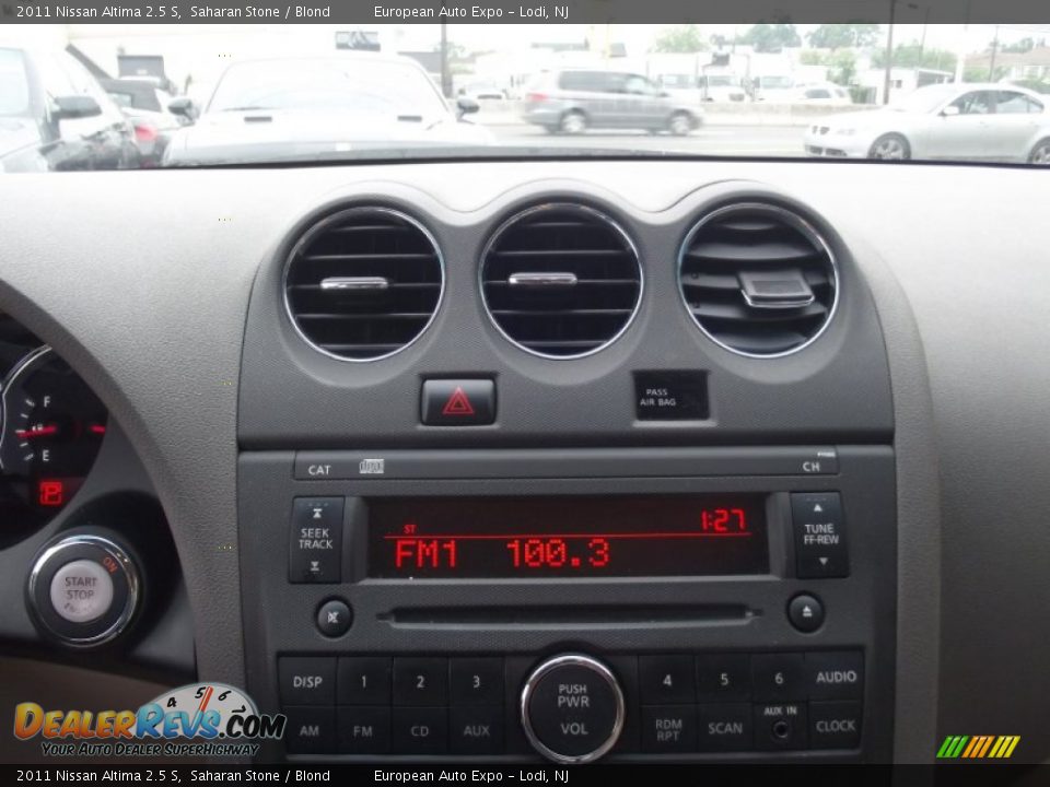 2011 Nissan Altima 2.5 S Saharan Stone / Blond Photo #19