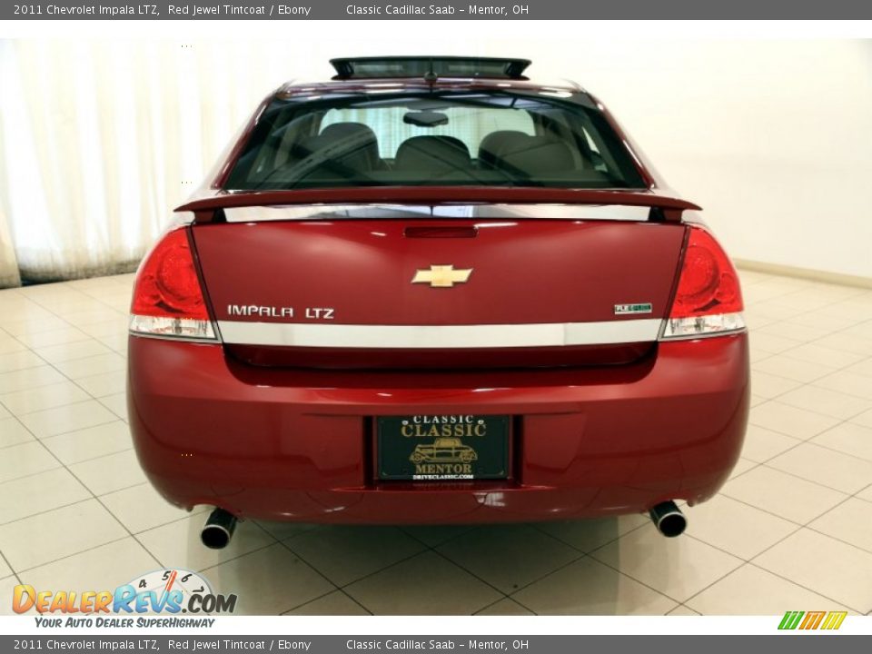 2011 Chevrolet Impala LTZ Red Jewel Tintcoat / Ebony Photo #14