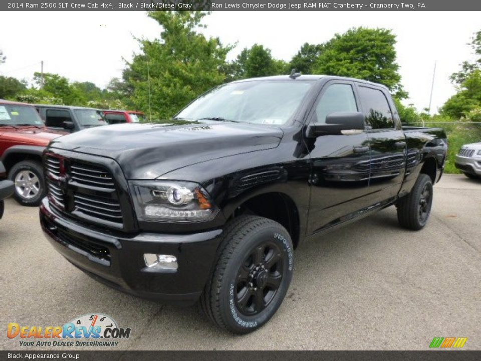 Black Appearance Group - 2014 Ram 2500