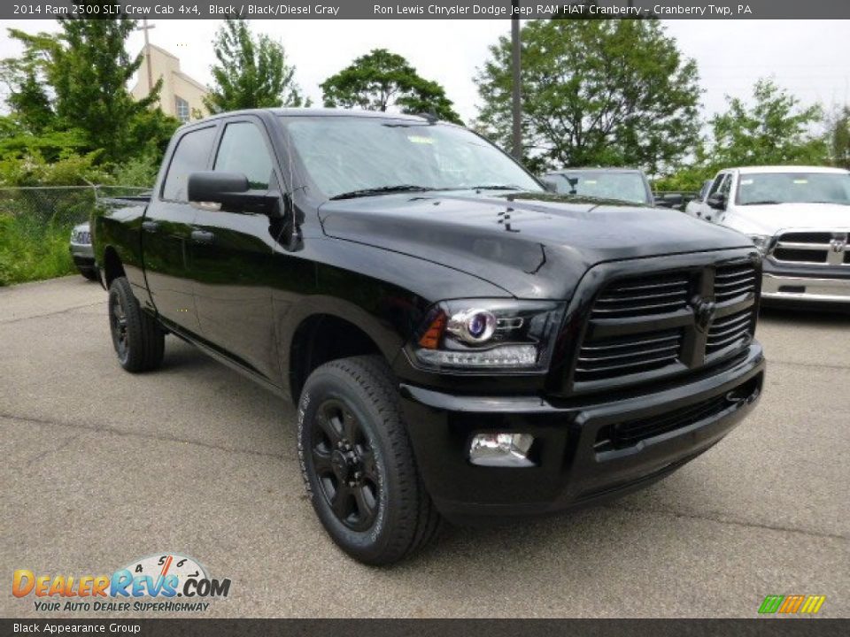 Black Appearance Group - 2014 Ram 2500
