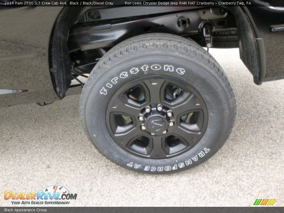 Black Appearance Group - 2014 Ram 2500