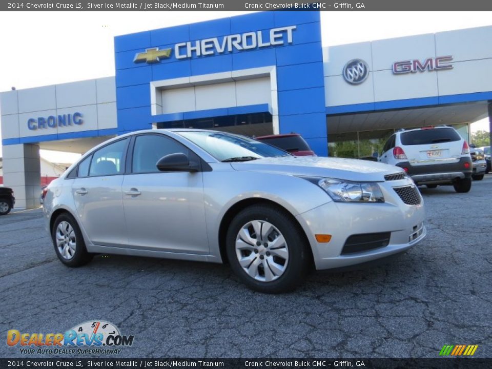 2014 Chevrolet Cruze LS Silver Ice Metallic / Jet Black/Medium Titanium Photo #1