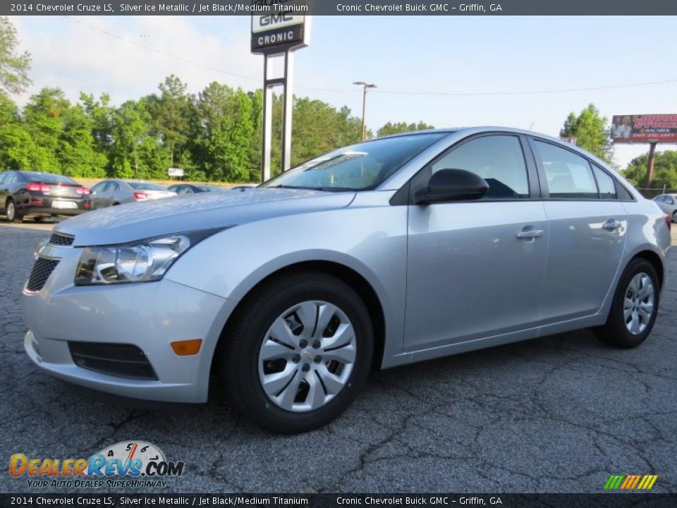 2014 Chevrolet Cruze LS Silver Ice Metallic / Jet Black/Medium Titanium Photo #3