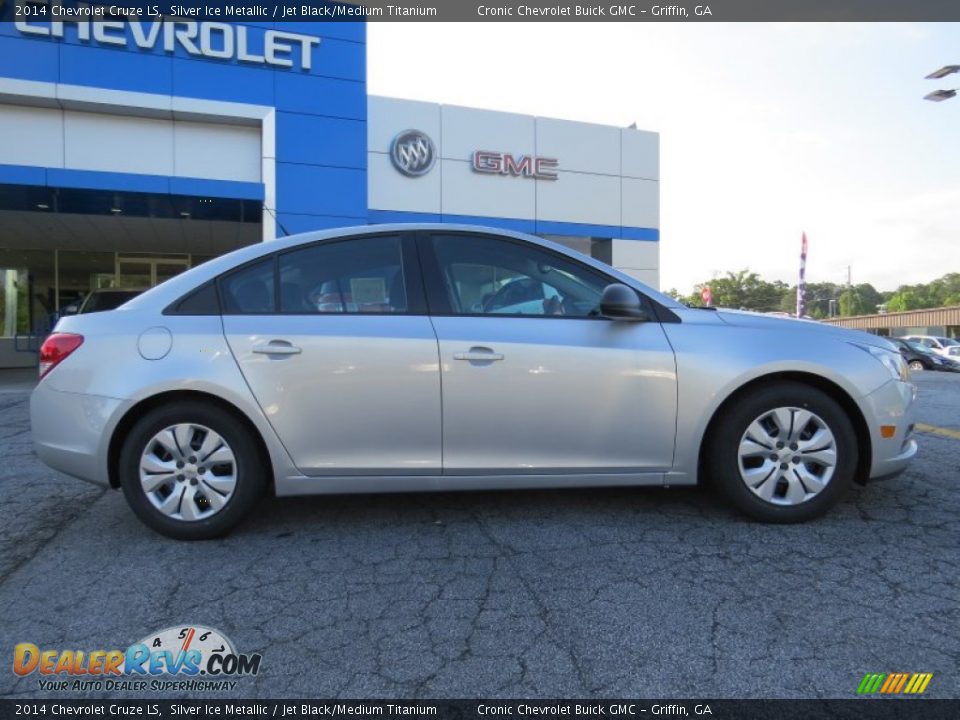 2014 Chevrolet Cruze LS Silver Ice Metallic / Jet Black/Medium Titanium Photo #8