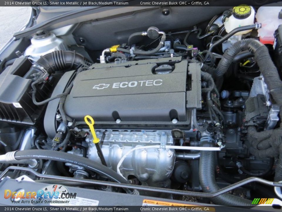 2014 Chevrolet Cruze LS Silver Ice Metallic / Jet Black/Medium Titanium Photo #12