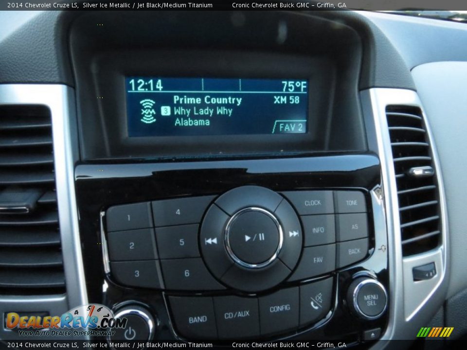 2014 Chevrolet Cruze LS Silver Ice Metallic / Jet Black/Medium Titanium Photo #14