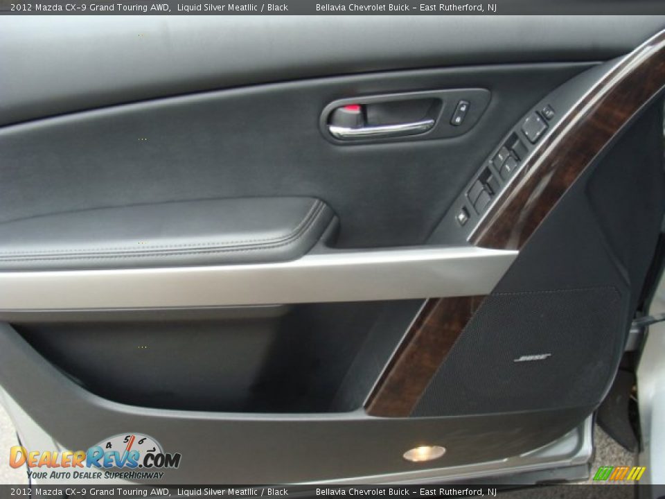 2012 Mazda CX-9 Grand Touring AWD Liquid Silver Meatllic / Black Photo #6