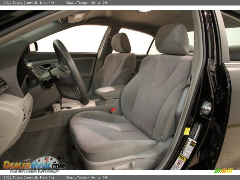 2011 Toyota Camry LE Black / Ash Photo #5