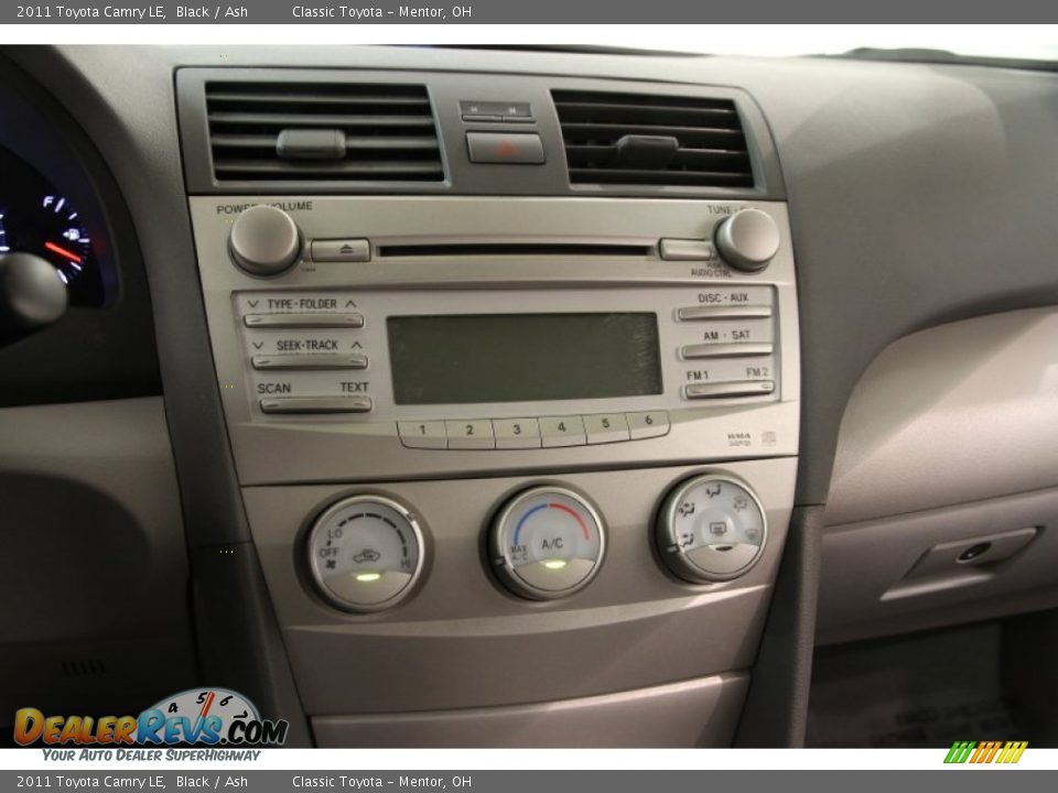 2011 Toyota Camry LE Black / Ash Photo #8
