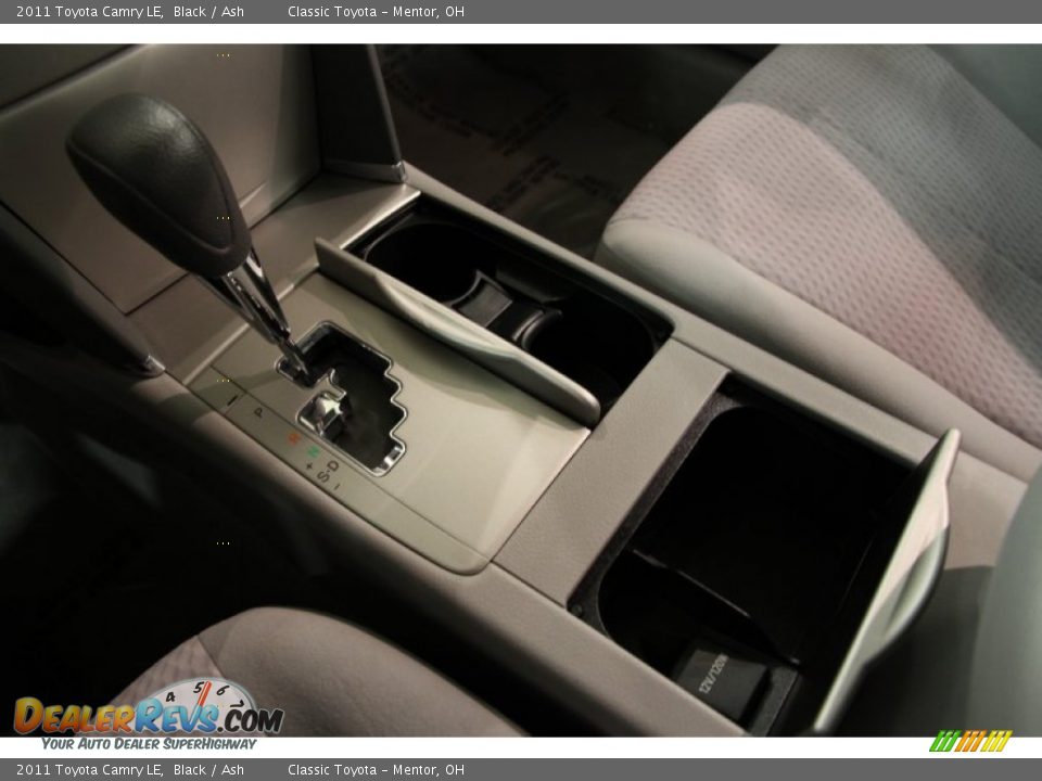 2011 Toyota Camry LE Black / Ash Photo #10