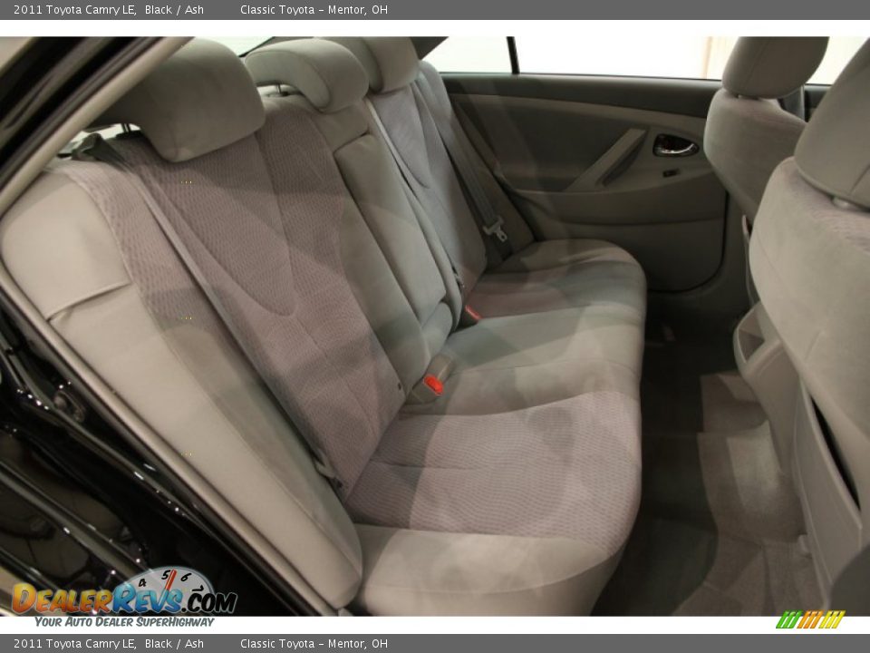 2011 Toyota Camry LE Black / Ash Photo #12