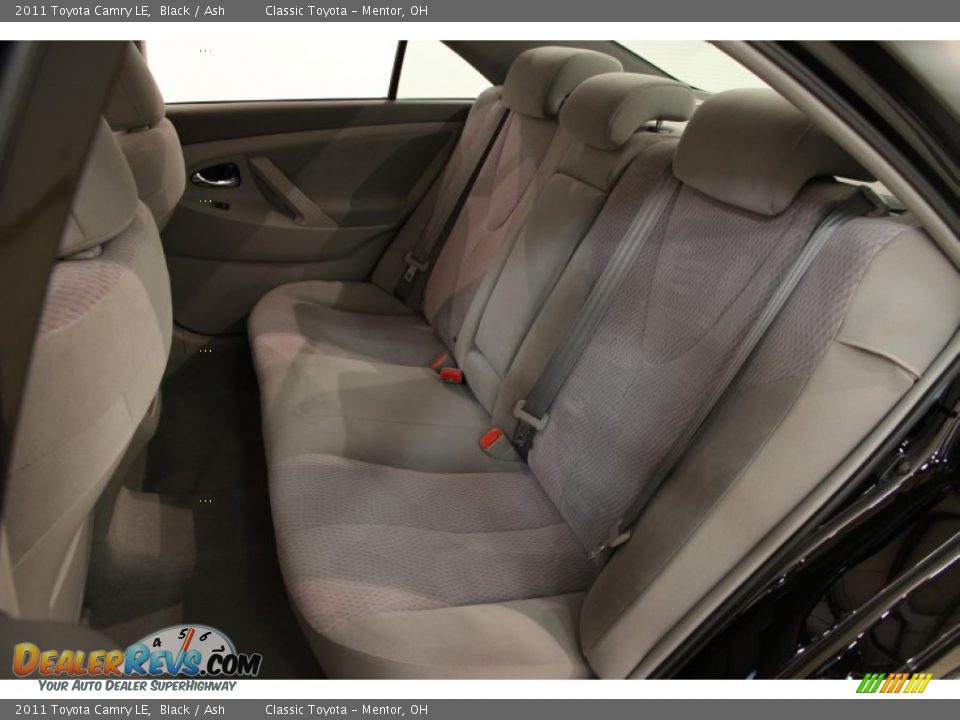 2011 Toyota Camry LE Black / Ash Photo #13