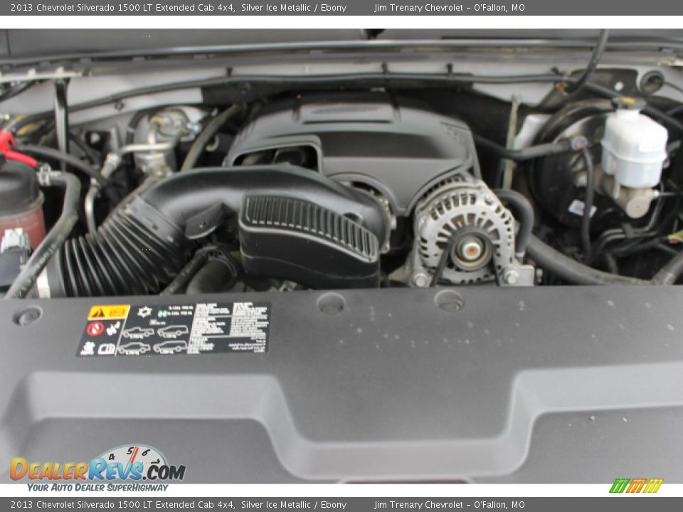 2013 Chevrolet Silverado 1500 LT Extended Cab 4x4 5.3 Liter OHV 16-Valve VVT Flex-Fuel Vortec V8 Engine Photo #7