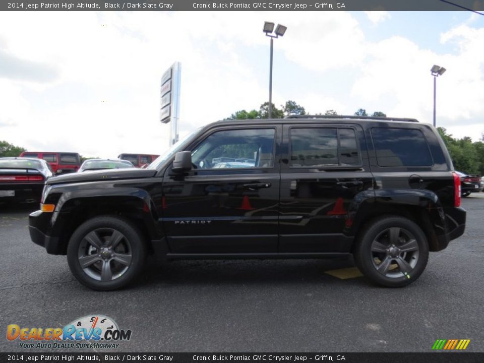 2014 Jeep Patriot High Altitude Black / Dark Slate Gray Photo #4