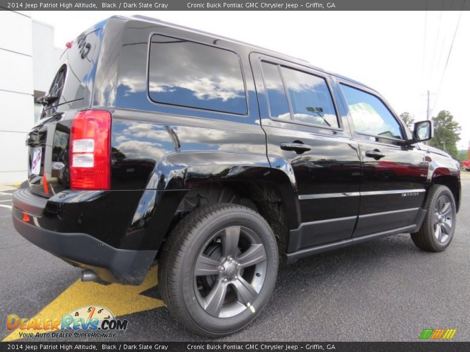 2014 Jeep Patriot High Altitude Black / Dark Slate Gray Photo #7