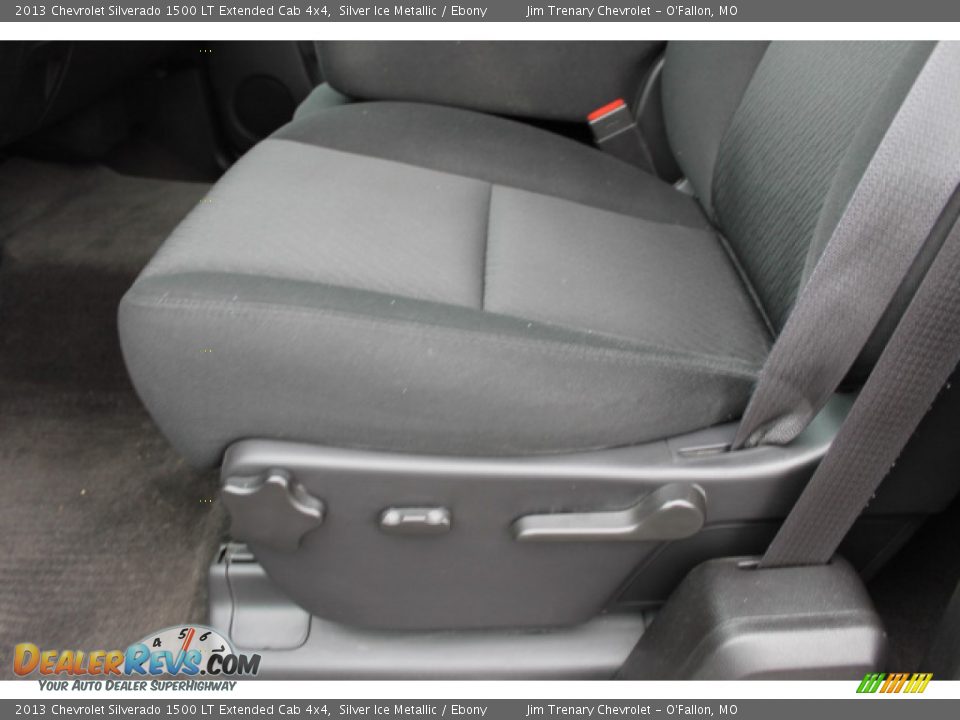 2013 Chevrolet Silverado 1500 LT Extended Cab 4x4 Silver Ice Metallic / Ebony Photo #16