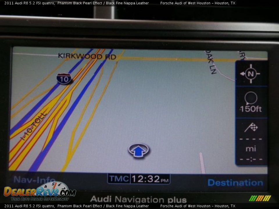 2011 Audi R8 5.2 FSI quattro Phantom Black Pearl Effect / Black Fine Nappa Leather Photo #20