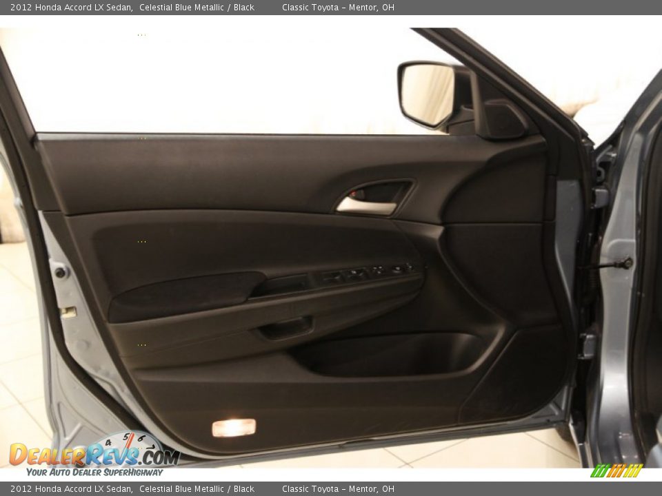 2012 Honda Accord LX Sedan Celestial Blue Metallic / Black Photo #4