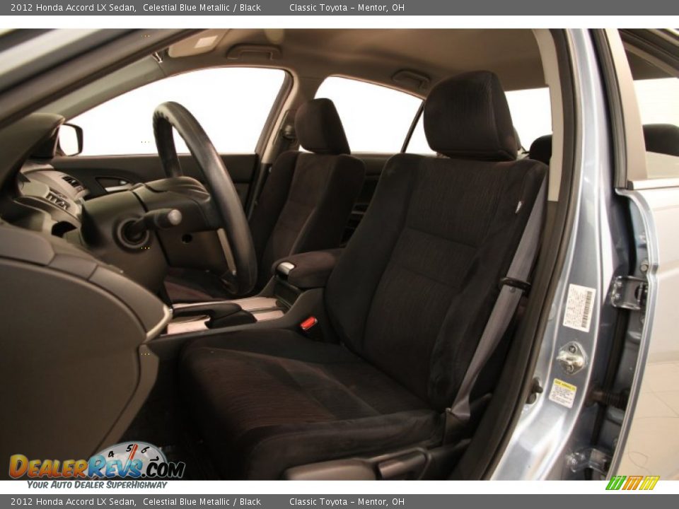 2012 Honda Accord LX Sedan Celestial Blue Metallic / Black Photo #5