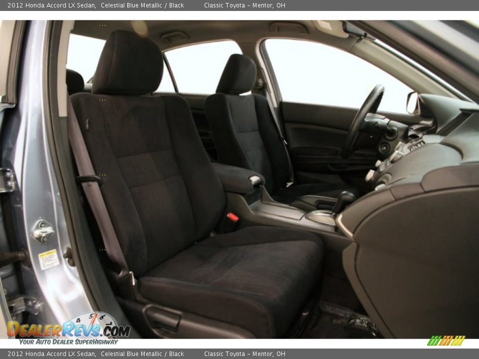 2012 Honda Accord LX Sedan Celestial Blue Metallic / Black Photo #11