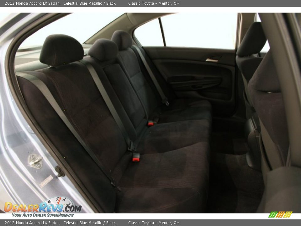2012 Honda Accord LX Sedan Celestial Blue Metallic / Black Photo #12