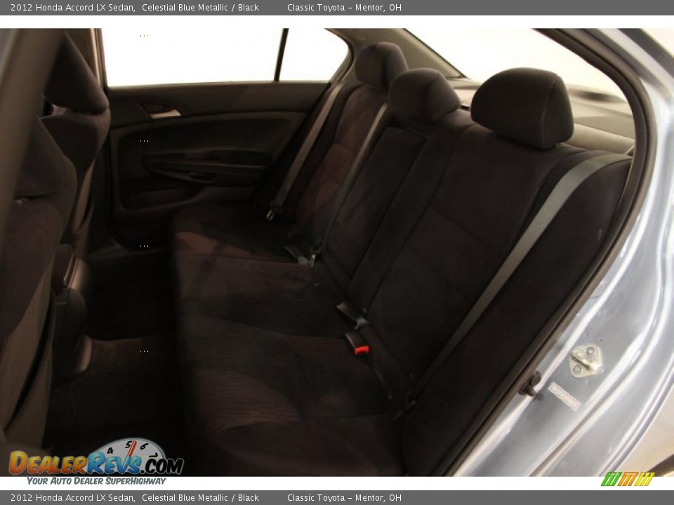 2012 Honda Accord LX Sedan Celestial Blue Metallic / Black Photo #13