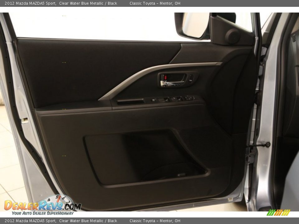 2012 Mazda MAZDA5 Sport Clear Water Blue Metallic / Black Photo #4