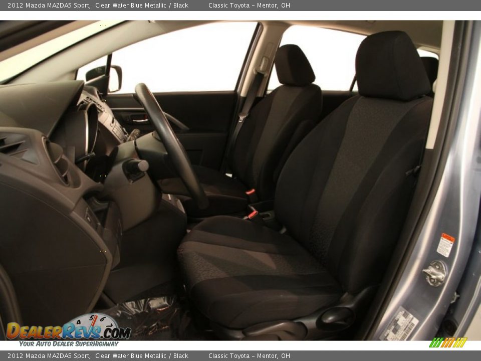 2012 Mazda MAZDA5 Sport Clear Water Blue Metallic / Black Photo #5