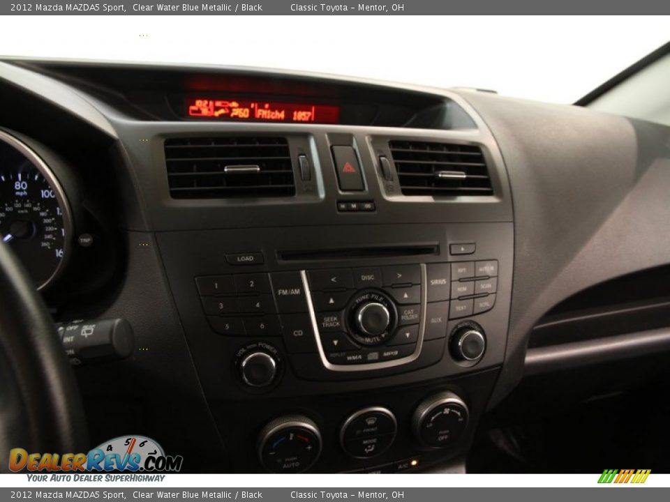 2012 Mazda MAZDA5 Sport Clear Water Blue Metallic / Black Photo #8