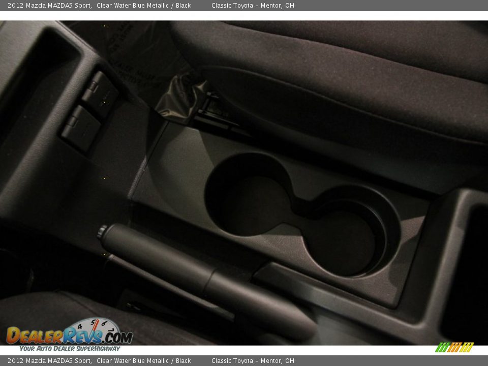 2012 Mazda MAZDA5 Sport Clear Water Blue Metallic / Black Photo #10