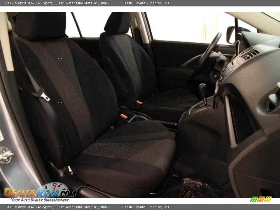 2012 Mazda MAZDA5 Sport Clear Water Blue Metallic / Black Photo #11