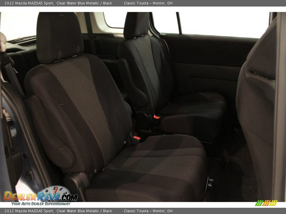 2012 Mazda MAZDA5 Sport Clear Water Blue Metallic / Black Photo #12